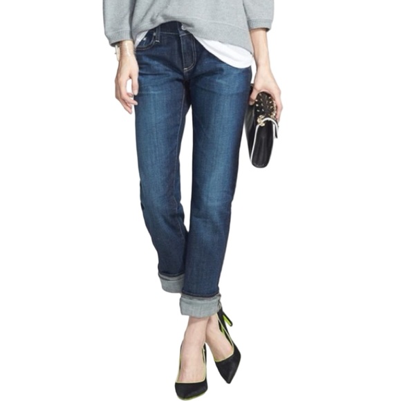 AG Adriano Goldschmied Tomboy Relaxed Straight Jeans - Picture 1 of 6